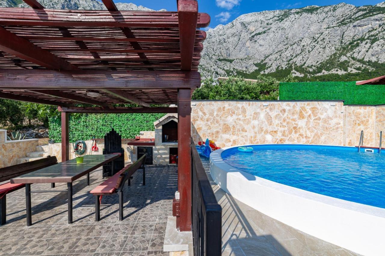 Navis Sea View Apartment With Pool Makarska Dış mekan fotoğraf