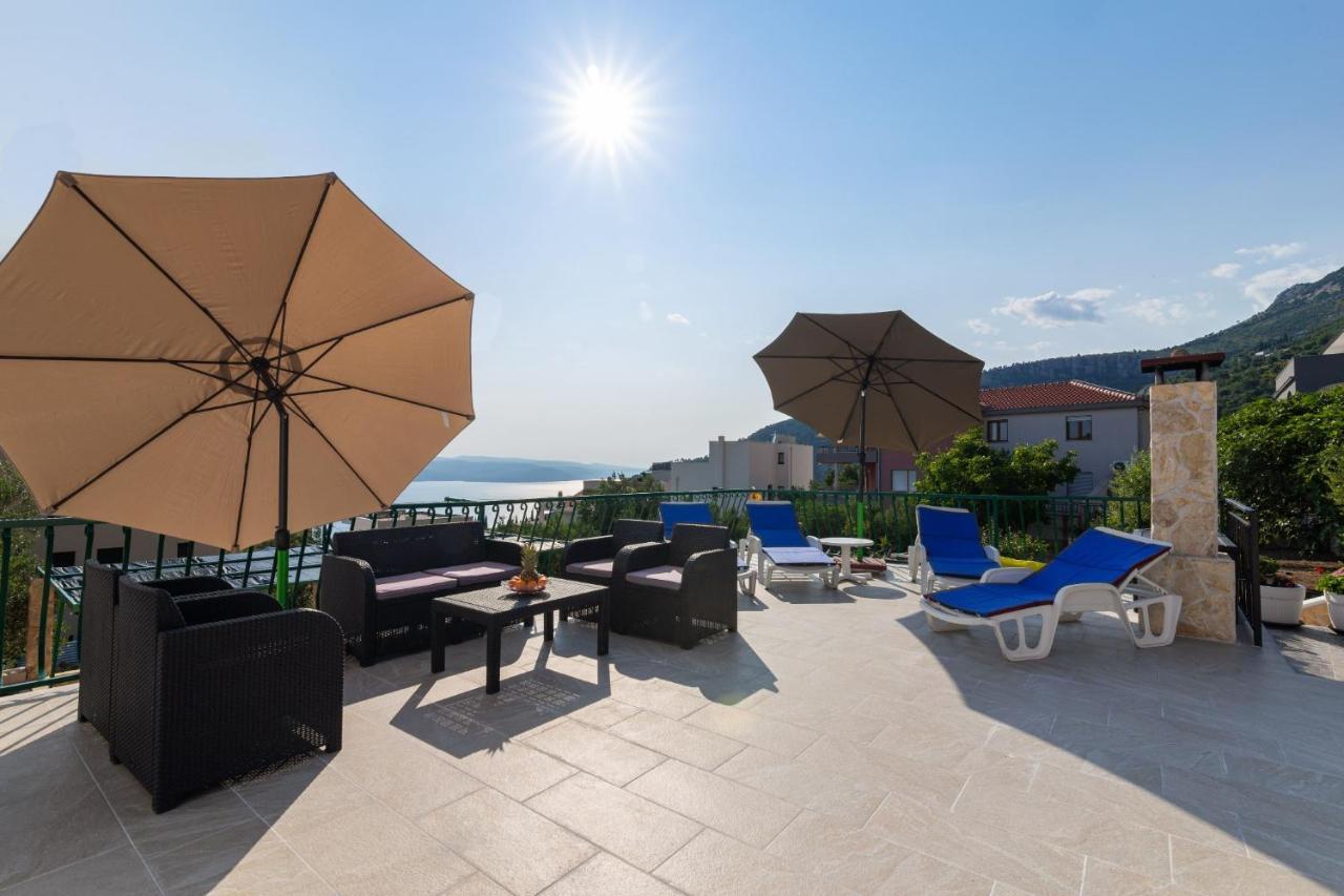 Navis Sea View Apartment With Pool Makarska Dış mekan fotoğraf