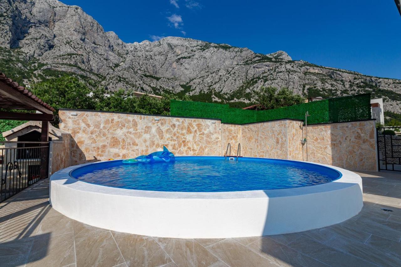 Navis Sea View Apartment With Pool Makarska Dış mekan fotoğraf