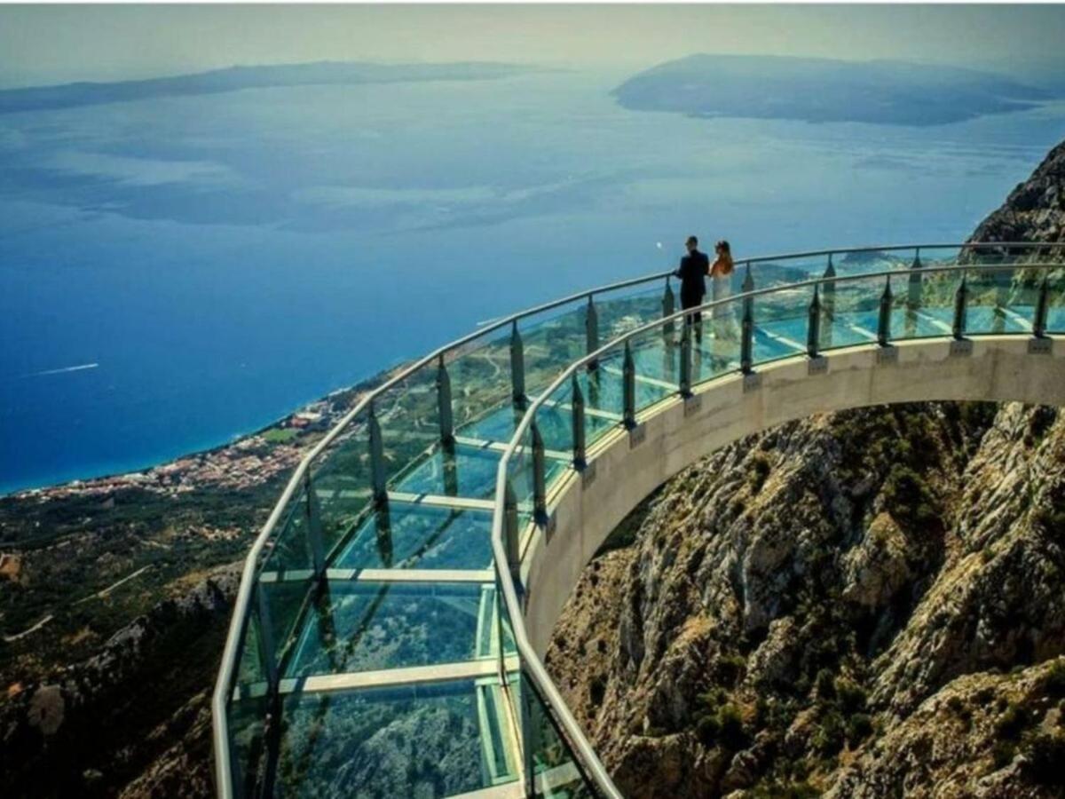 Navis Sea View Apartment With Pool Makarska Dış mekan fotoğraf