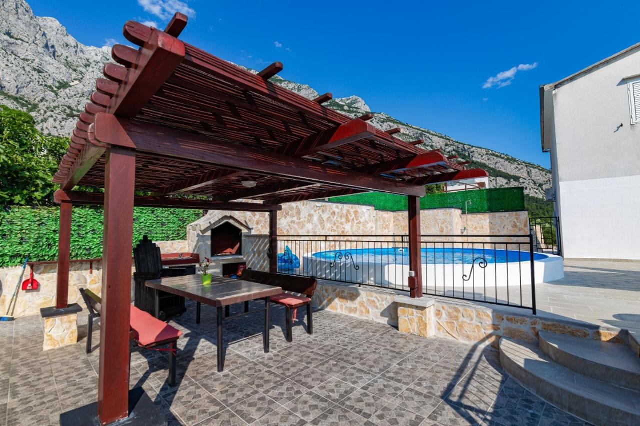 Navis Sea View Apartment With Pool Makarska Dış mekan fotoğraf