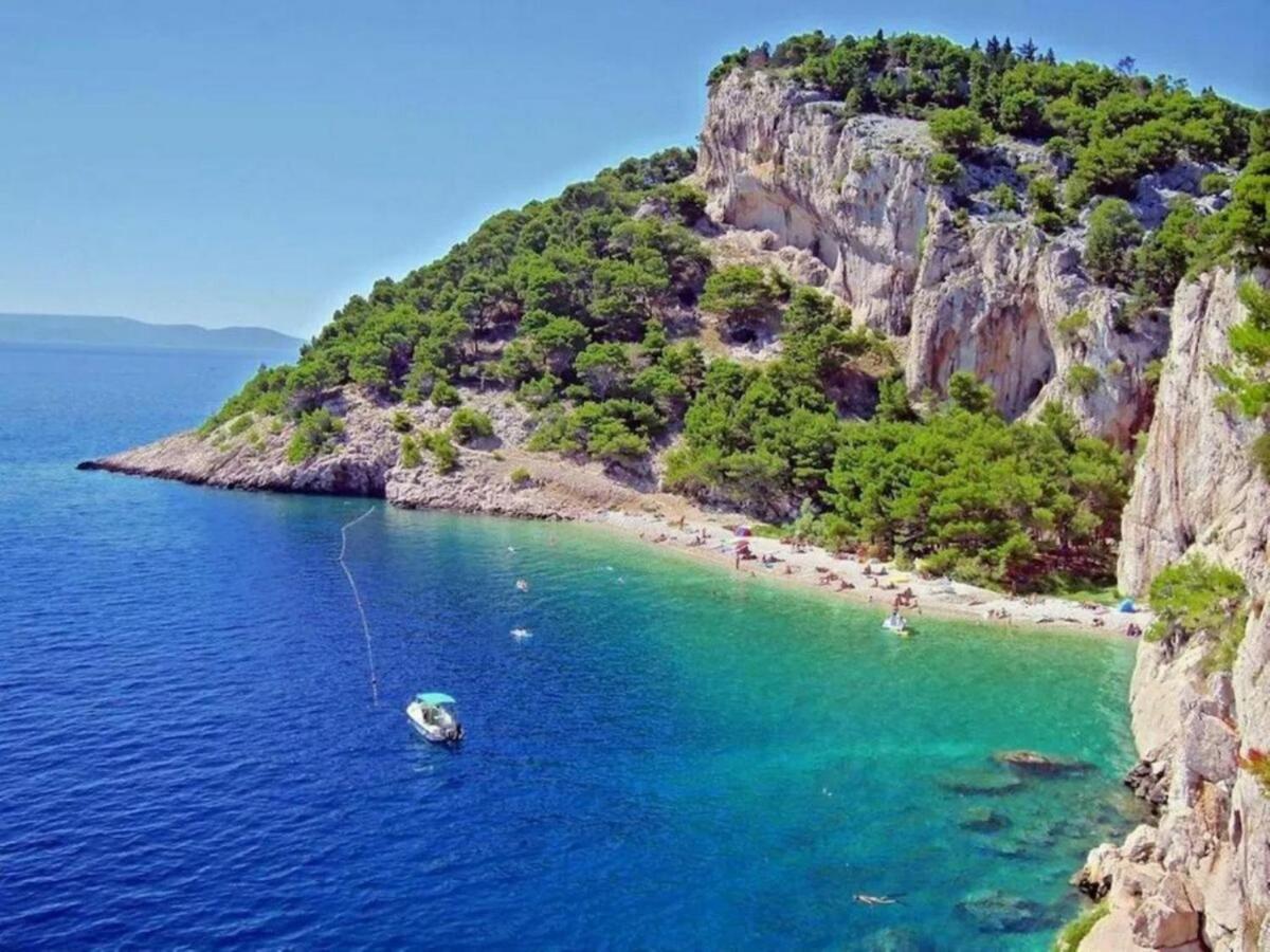 Navis Sea View Apartment With Pool Makarska Dış mekan fotoğraf