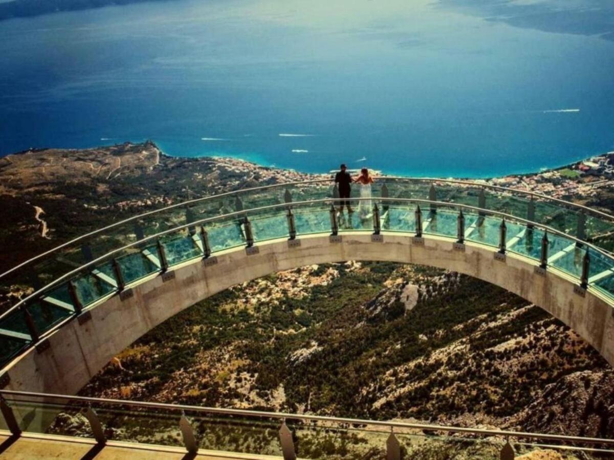 Navis Sea View Apartment With Pool Makarska Dış mekan fotoğraf