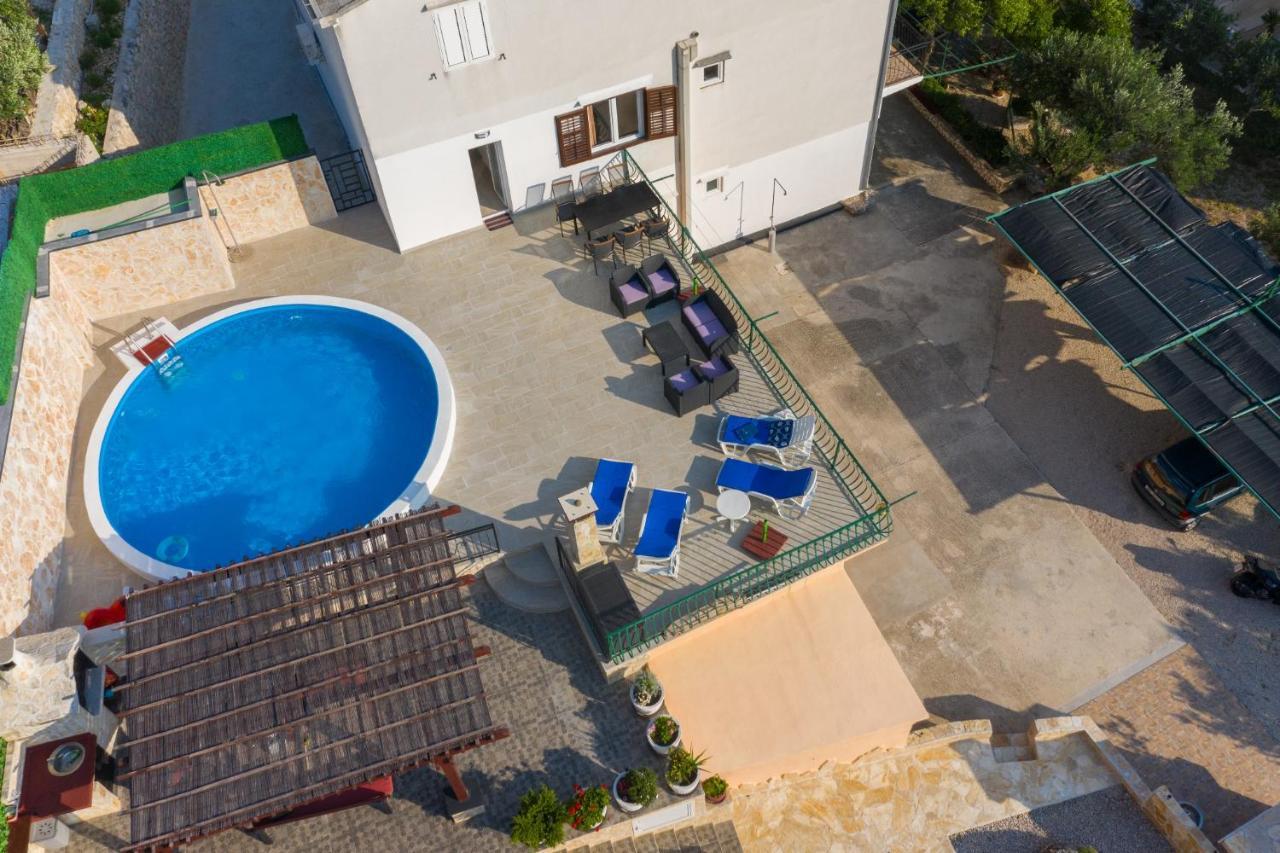 Navis Sea View Apartment With Pool Makarska Dış mekan fotoğraf