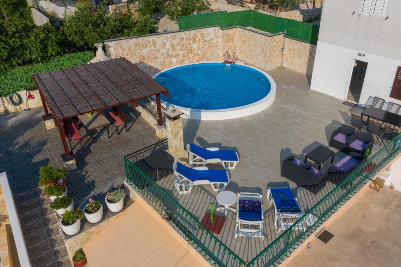 Navis Sea View Apartment With Pool Makarska Dış mekan fotoğraf